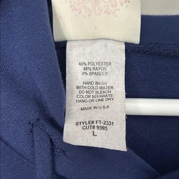 Freeloader Navy Blue Hoodie Sweatshirt - Picture 4 of 4